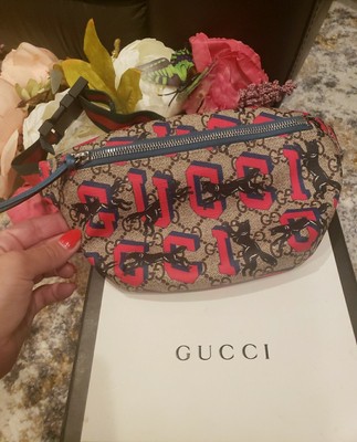 gucci floral fanny pack