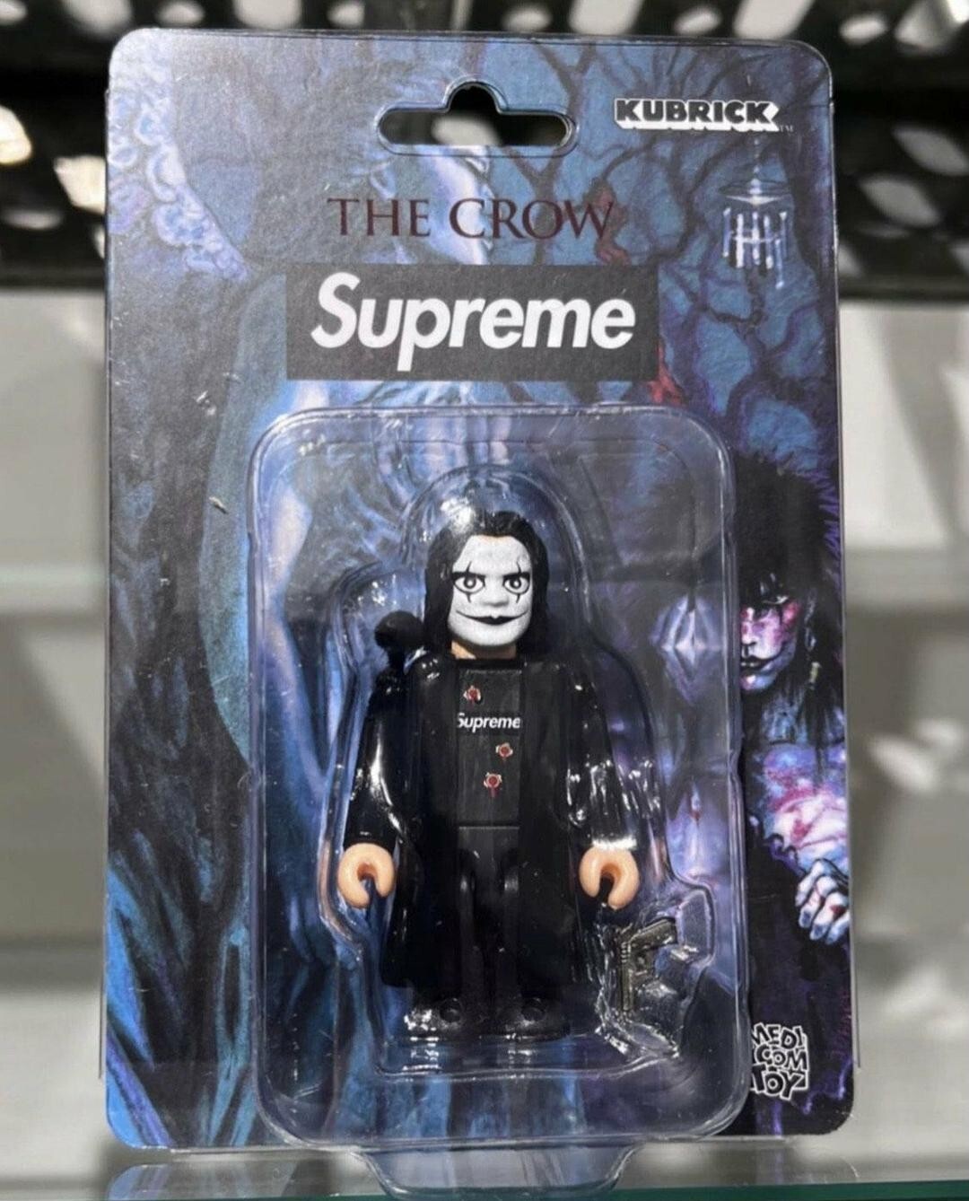 KUBRICK 100% Supreme The Crow MEDICOM TOY Bearbrick from KUBRICK 100% Supreme The Crow MEDICOM TOY Bearbrick from