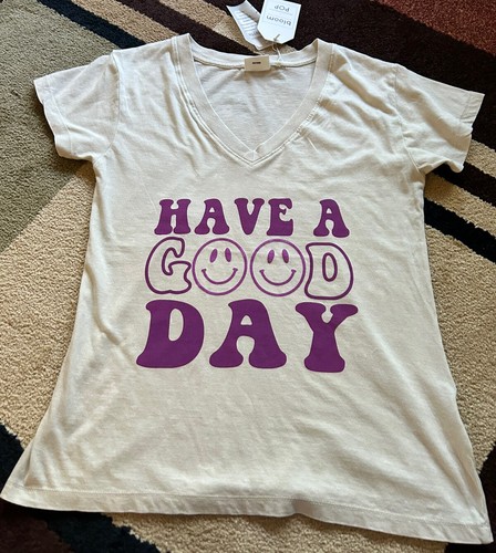 Bloom + Pop T-Shirt Womens Size M NWT | eBay