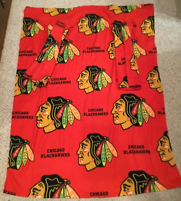 Chicago Blackhawks Snuggies Throw Blanket Northwest Co. NHL