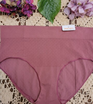 WARNER'S SEAMLESS HIPSTER BRIEF  #RU8131P  Dusty Rose  2X/9 ~ NWT