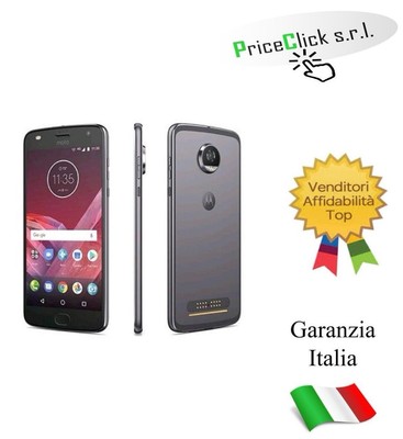 LENOVO MOTO Z2 PLAY TIM 5.5" OCTA CORE 64GB RAM 4GB 4G LTE BRAND LUNAR GRAY