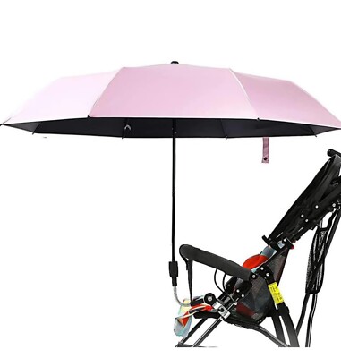 Universal Sun Rain Baby Parasol/ Umbrella/Canopy Shade For Pram Stroller/ UPF 50