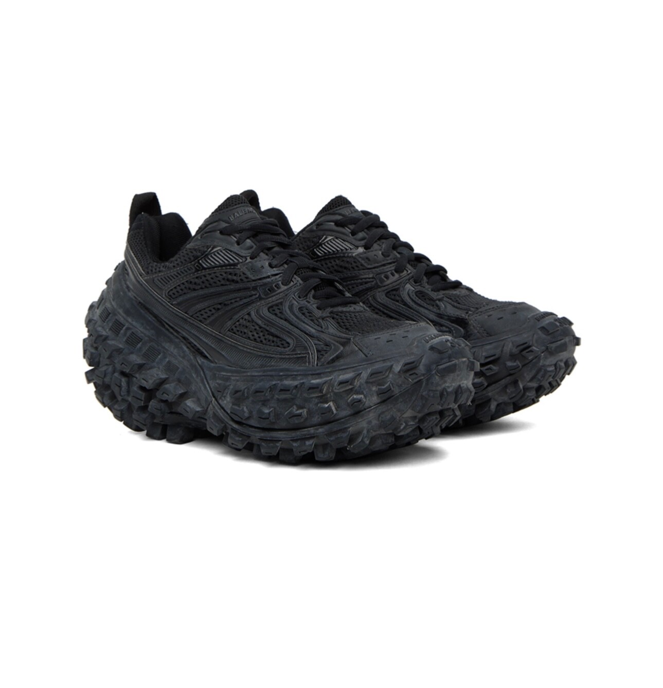 レア品　80's BALENCIAGA 　スラックス 　黒　新品 BALENCIAGA》 スケーター テイラー パンツ (BALENCIAGA