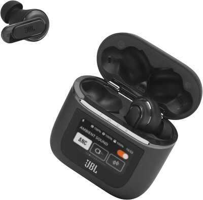 JBL Tour Pro 2 True Wireless Bluetooth In-Ear Headphones - Black (NEW BOX)
