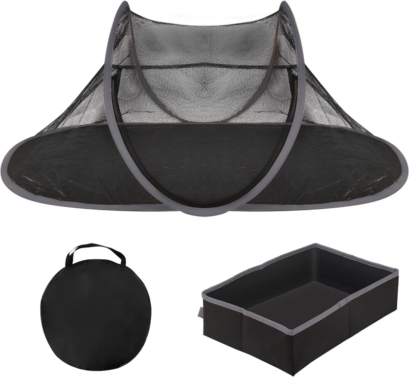 Cat Tent Outdoor with Cat Litter Box, Pet Enclosure Tent Suitable for Cats