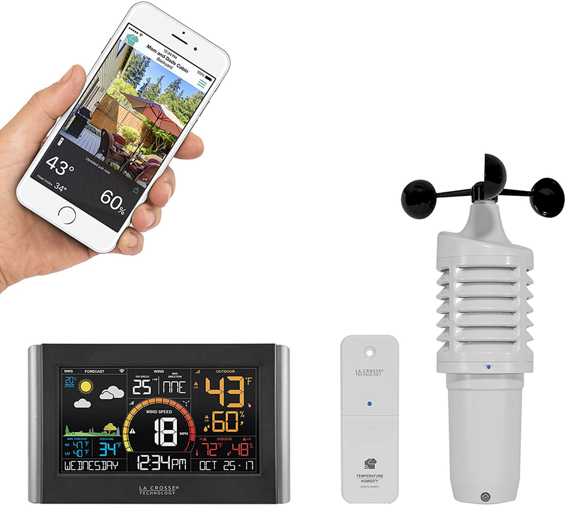 La Crosse Technology V21-WTH Wireless Wi-Fi Weather Station