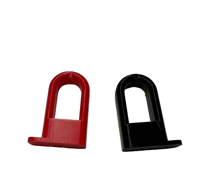 Rivian R1T Compressor Door Lock, Red or Black, 2022-2025