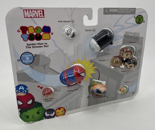 Disney Marvel 9 Pack Tsum Tsum Spider-Man Vs. The Sinister