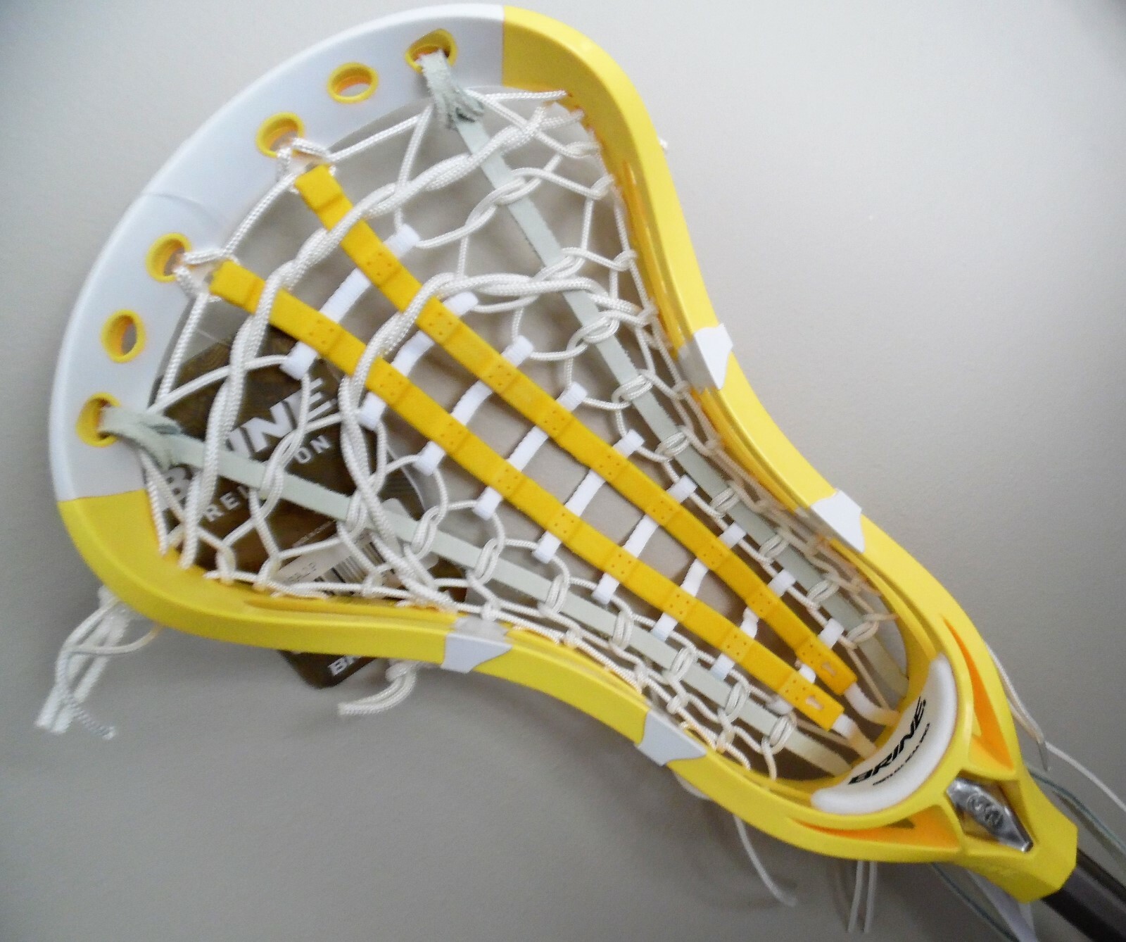 New Womens Lacrosse Stick Brine A2 Amonte Head Brine Rubberized 6065 Shaft Girls