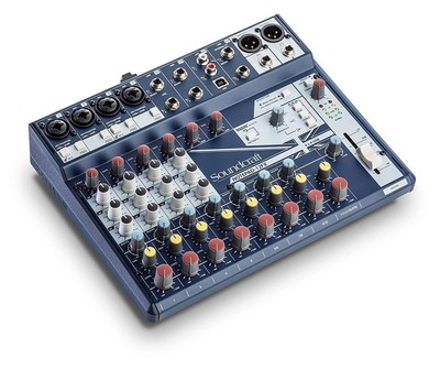 Soundcraft Notepad-12FX Small-format Analog Twelve-Channel Mixing Console wit...