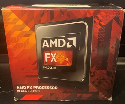 AMD FX8350 FX 8350 Black Edition FD8350FRW8KHK 5GHz AM3+ 8-Core Processor CPU