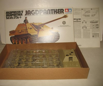 Jagdpanther V Sdkfz173s 135 scale model by Tamiya