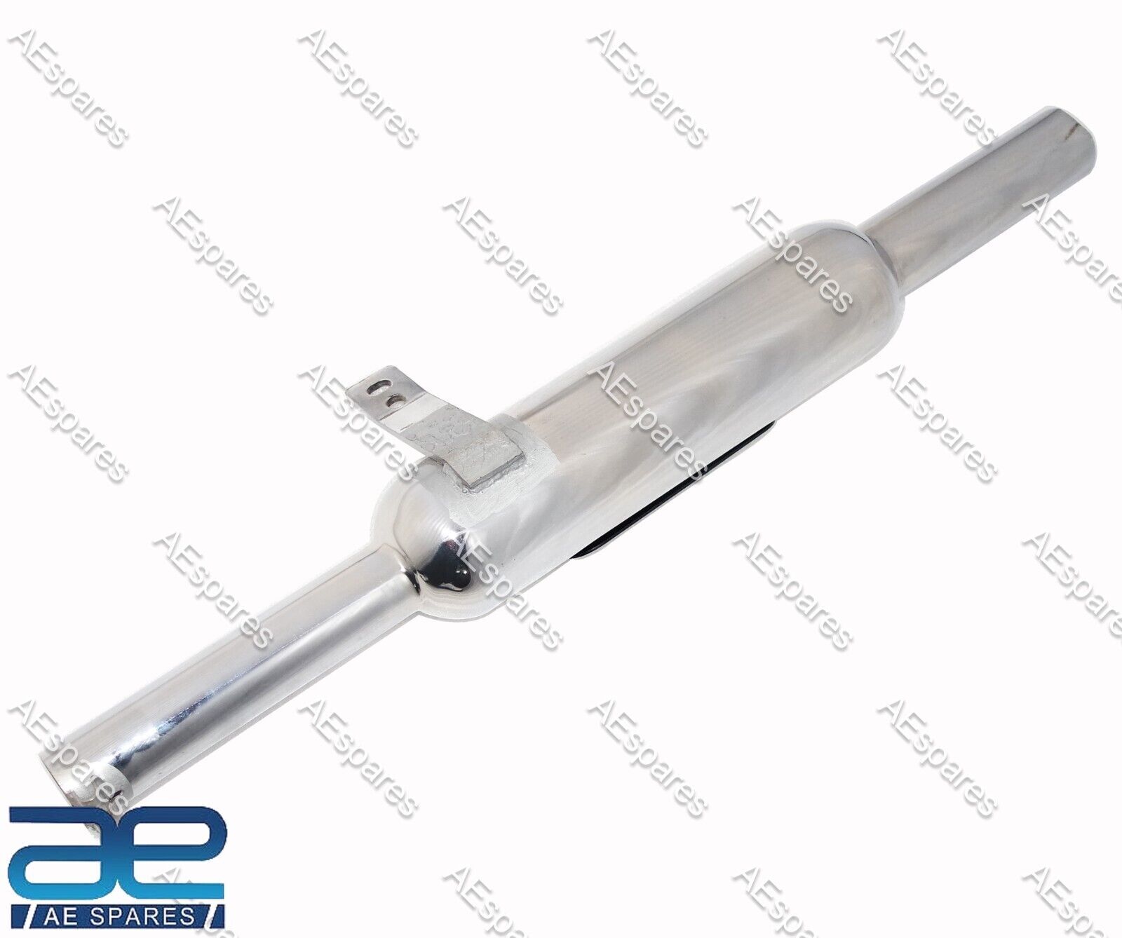 Exhaust Silencer Steel Chrome For Royal Enfield  New Classic Reborn 350 