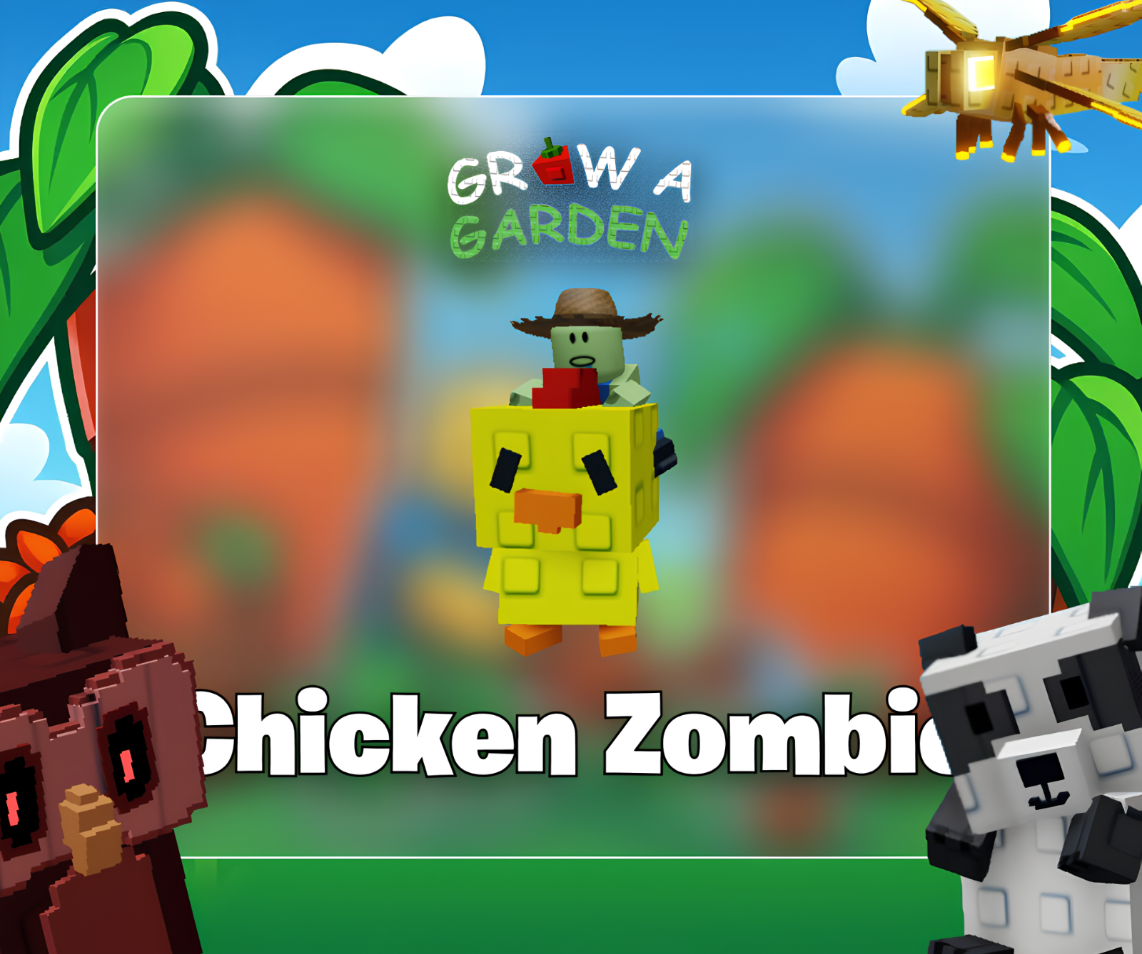 🐔 Chicken Zombie 🌻 Roblox Grow A Garden 👨‍🌾 Cheap | Fast