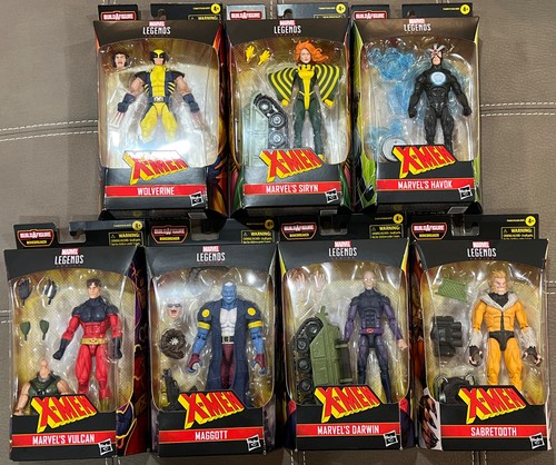 Marvel Legends X-Men フィギュア 未開封 全セット Marvel Legends Series X-MEN Set of 7 BONEBREAKER BAF Hasbro