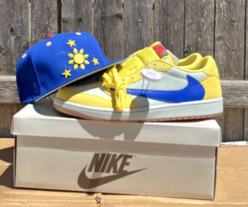 Jordan 1 Retro OG SP x Travis Scott Low Canary W - DZ4137