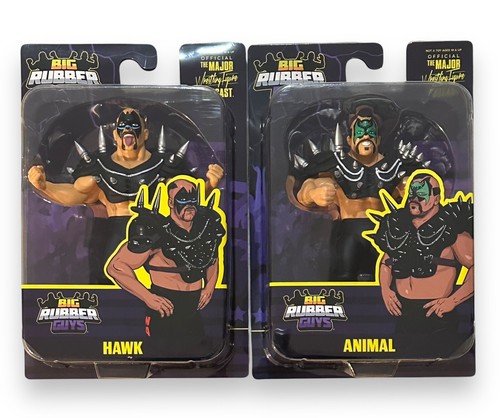 ROAD WARRIOR HAWK フィギュア Big Rubber Guy Road Warriors Hawk Figure