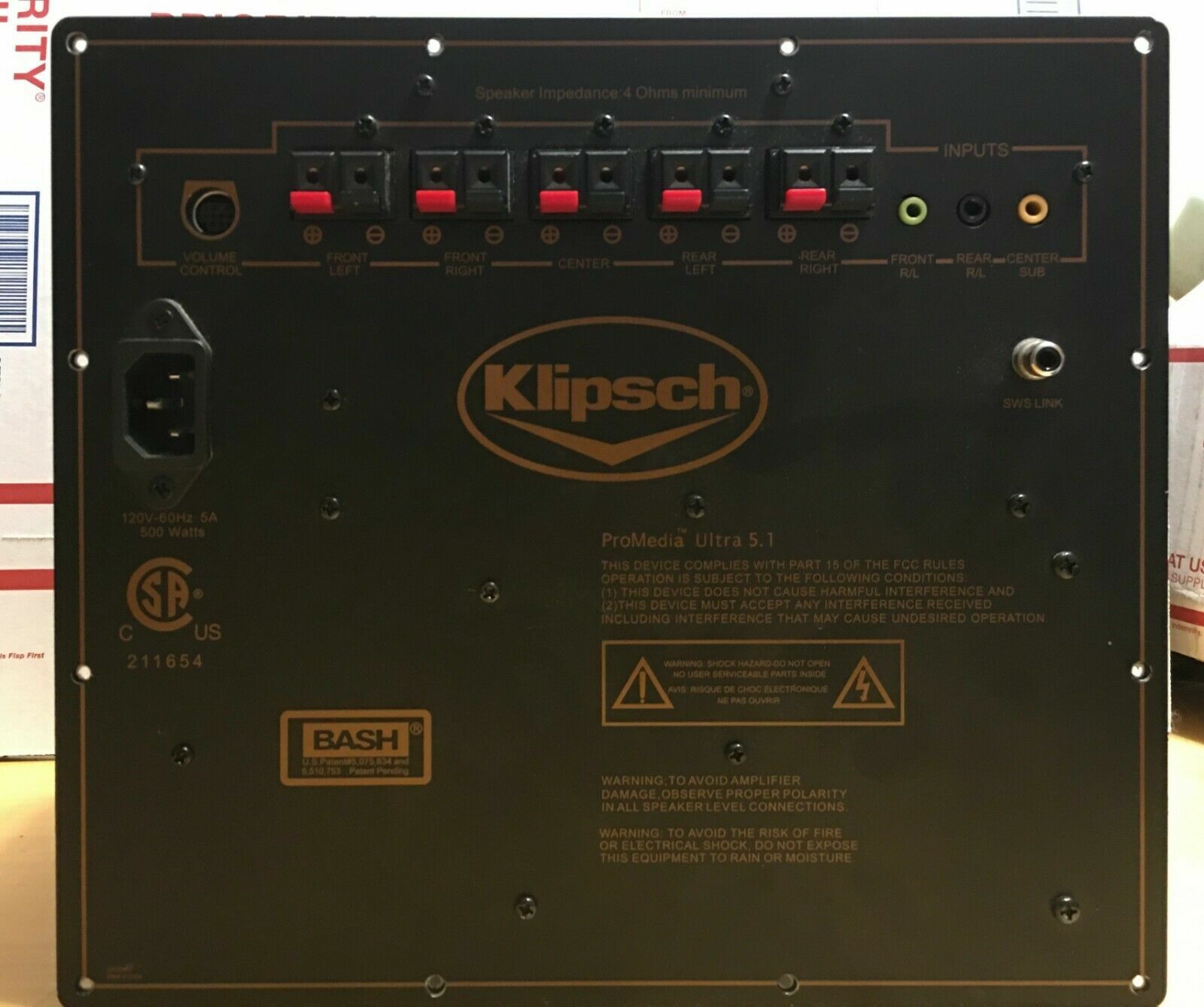 スピーカー・ウーファー Klipsch ProMedia Ultra 5.1 スピーカー・ウーファー Klipsch ProMedia Ultra 5.1 Klipsch