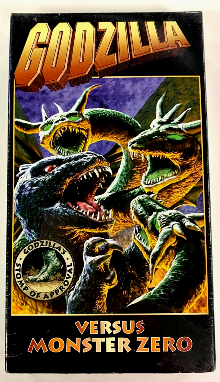 Godzilla vs. Monster Zero (VHS, 1998 Simitar) - EP - NEW