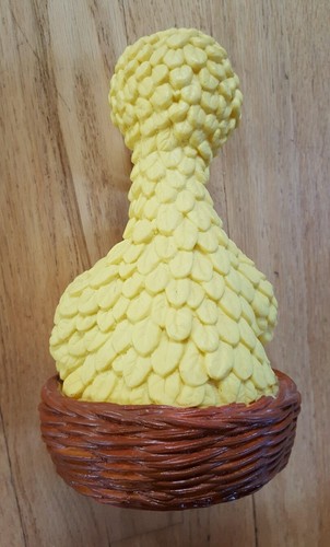 ILLCO Big Bird Sesame Street Vinyl Bank With Original Stopper