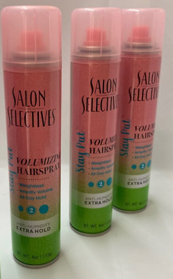 Salon Selectives Volumizing Stay Put Anti Humidity Extra All Day Hold Hair Spray