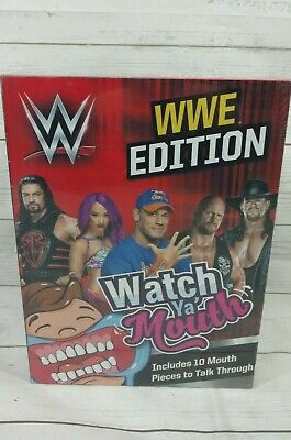 New Watch Ya' Mouth Family Board Game WWE Edition World Wrestling Entertainment 