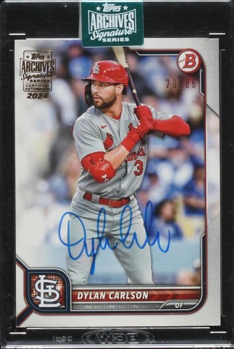 2024 Topps Archives Signature Series - Dylan Carlson #22B-14