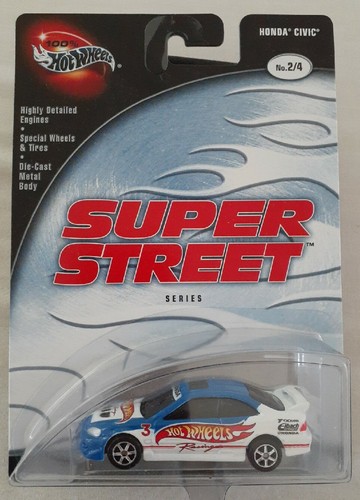 Hot Wheels Super Street Series Honda Civic 100% 2002 | eBay