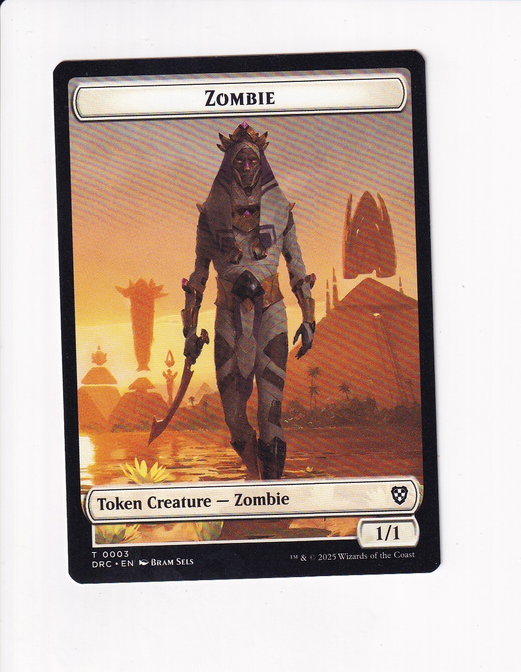 MAGIC MTG COMMANDER: AETHERDRIFT DOUBLE TOKEN ZOMBIE 0003
