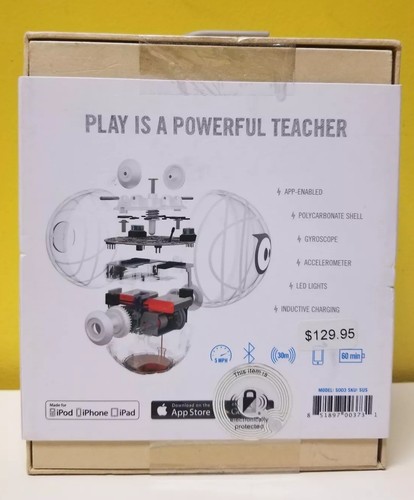 Sphero SPRK Edition App-Enabled Robotic Ball- Play W/ Learning. Model S003.  New