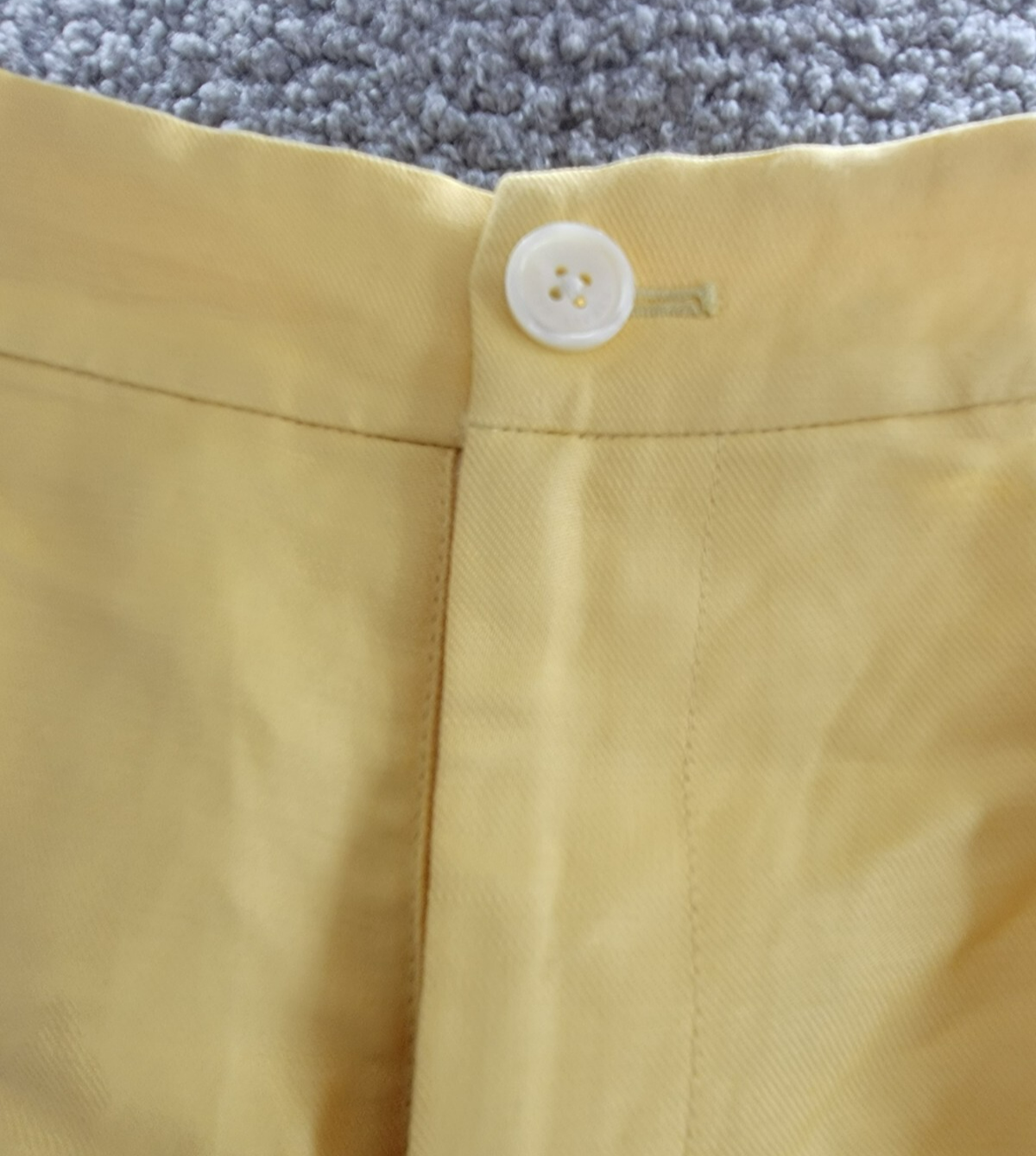 Lauren Ralph Lauren Pleated Linen Blend Shorts Women's 10 Primrose Yellow Solid - Picture 10 of 19