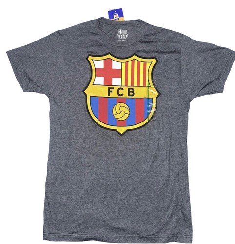 FC Barcelona Big Logo T Shirt World Cup Soccer Classic Spain