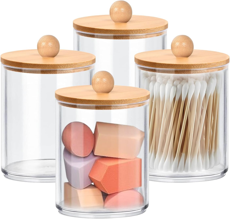 Storage Box, Cotton Swab Box, Dental Floss Box, Cosmetic Cotton Puff Storage Box