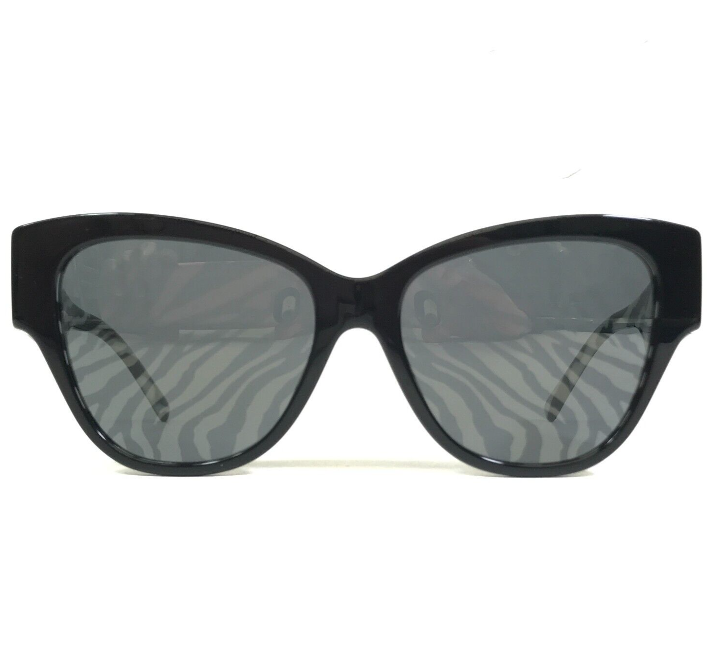 Pre-owned Dolce & Gabbana Dolce And Gabbana Sunglasses Dg4449 3450/p Black On Zebra With Zebra Lenses