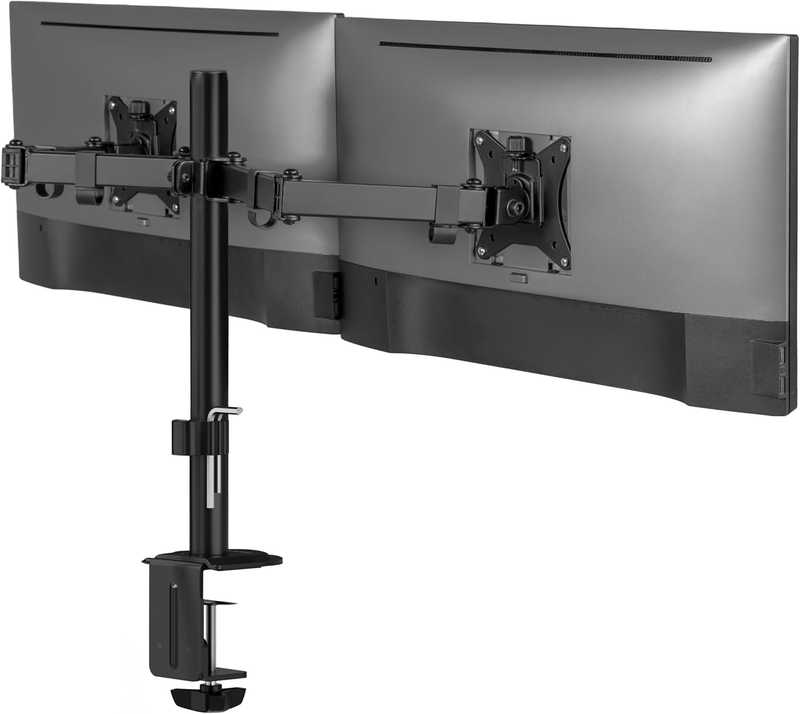 Mount-It! Dual Monitor Mount, Dual Monitor Arm for 2 Screens