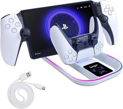 PS5 Controller Ladestation mit PS Portal Semaiki