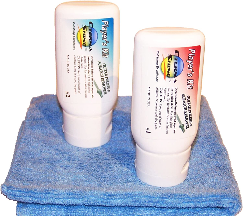 Player'S Kit Guitar Polish and Scratch Remover by , with Cloth