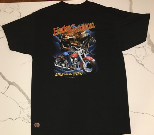 Vintage 3D EMBLEM Harley-Davidson Shirt 1991 3D Emblem Tag Vintage 3D EMBLEM Harley-Davidson Shirt 1991 3D Emblem Tag