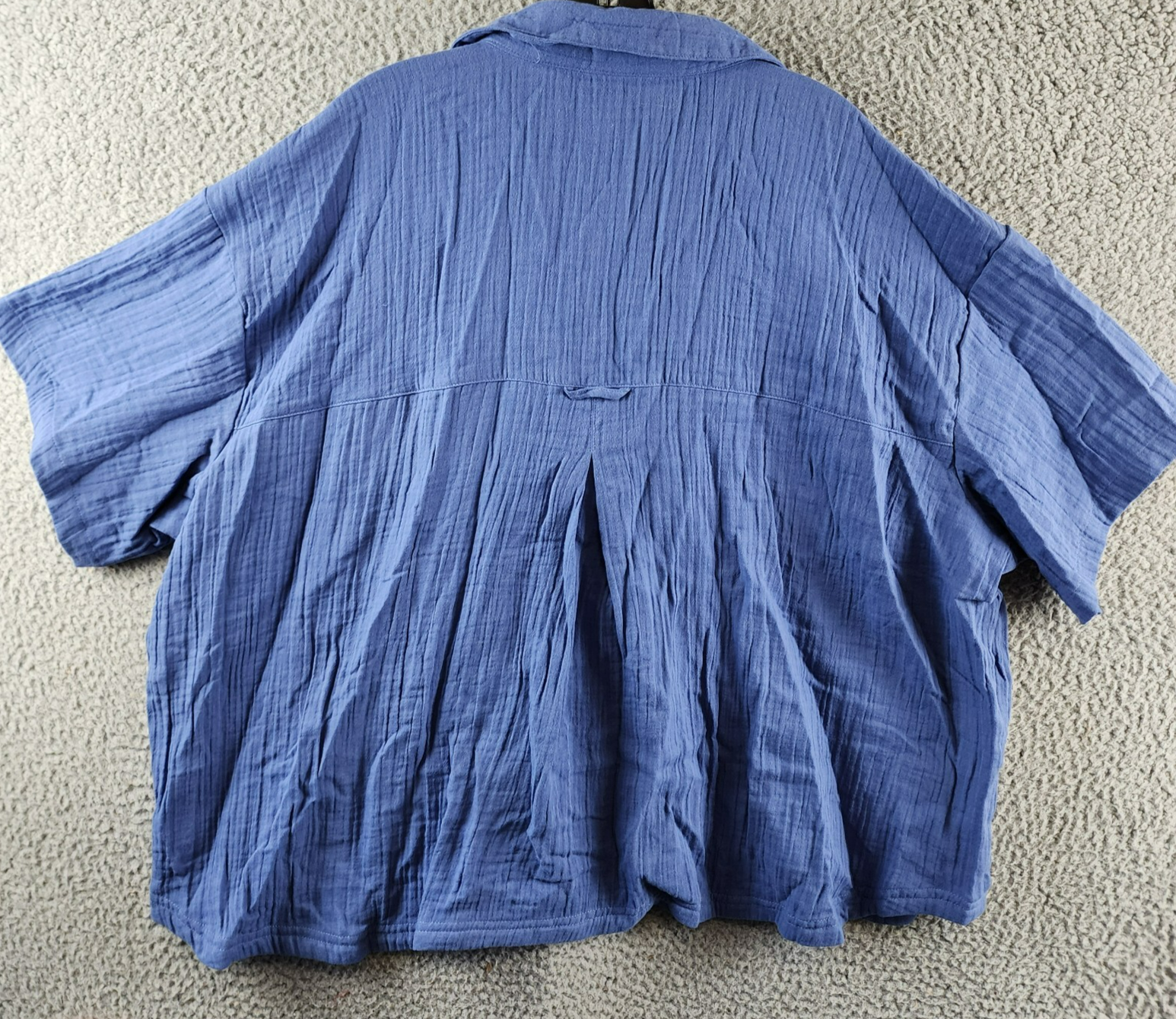 Columbia Plus Size Holly Hideaway Breezy Short-Sleeve Top Women's 3X Eve Pocket - Picture 13 of 15
