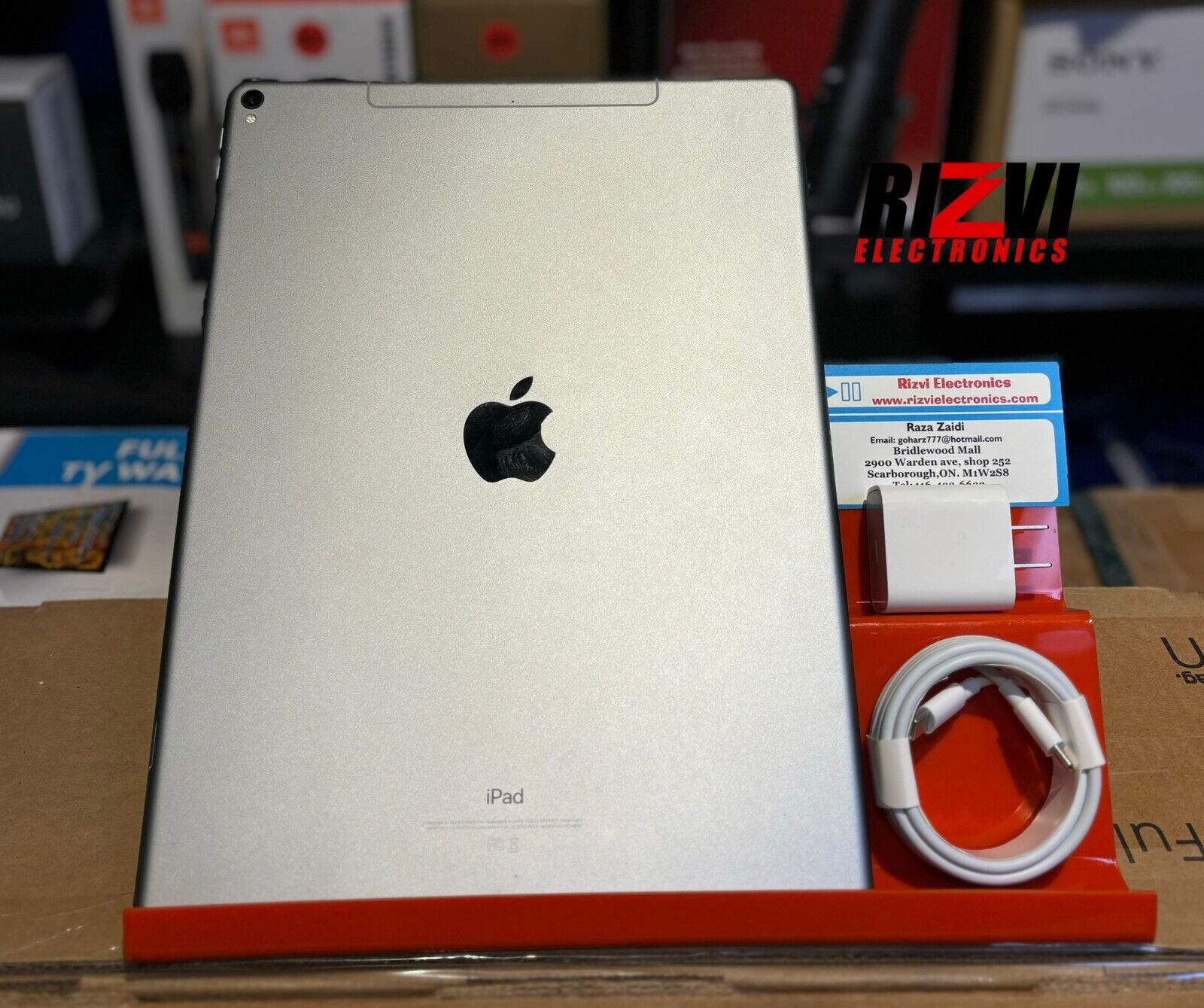 Clearance Sale iPad Pro 12.9” 2nd Gen 256GB Wi-Fi + Cellular Clearance Sale iPad Pro 12.9” 2nd Gen 256GB Wi-Fi + Cellular