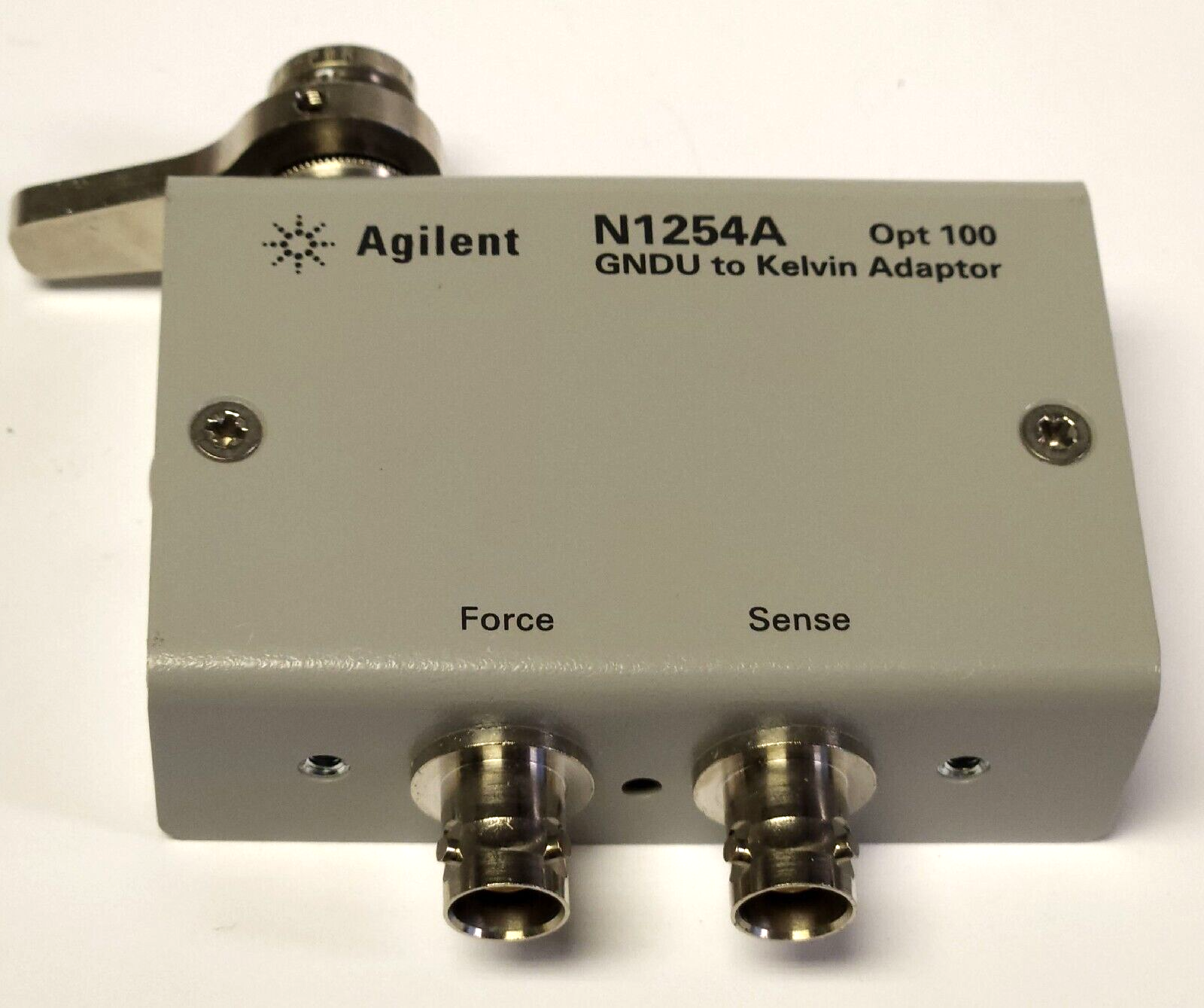 AGILENT N1254A OPT 100 GNDU to Kelvin Adapter Module N1254