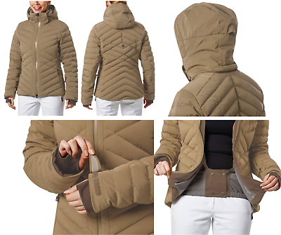 Mountain Force AVA Women s 100 Duck Down Hooded Ski Jacket size M