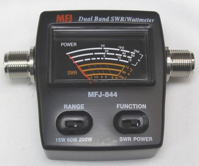MFJ-844 VHF/UHF In-Line SWR/Wattmeter with SO-239 Connectors. Buy it now for 80.83