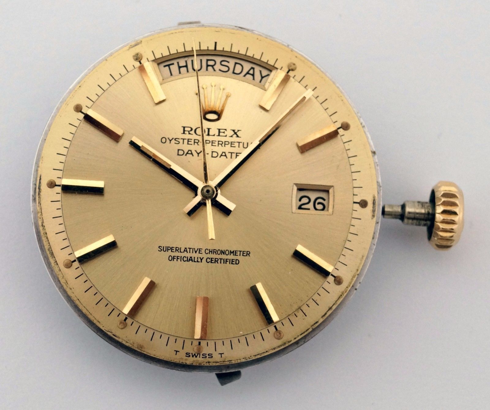 Часы Rolex движение