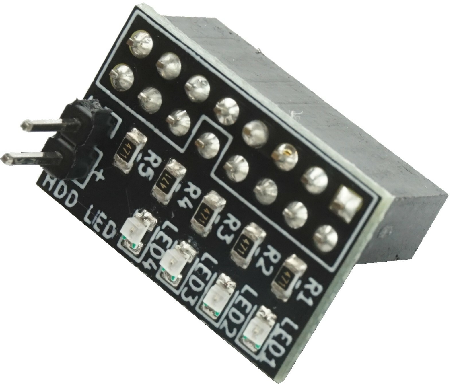 Front Panel Header Adapter Kit For Dell Optiplex 390 3010 3020 3pc EBG