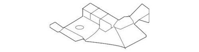 Genuine Ford Cross-Member Extension LX6Z-78101A59-A