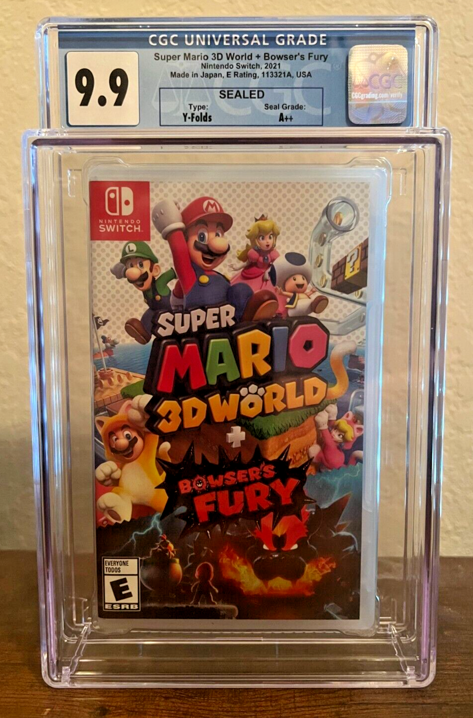 Super Mario 3D World + Bowser's Fury - Nintendo Switch - CGC