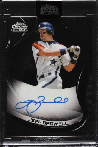 2022 Topps Chrome Black - Jeff Bagwell #CBA-JBA