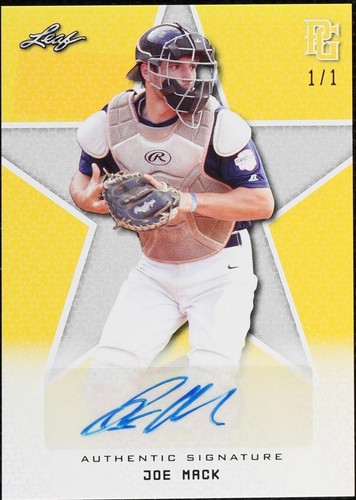 2020 Leaf Perfect Game National Showcase - Joe Mack #BA-JM2